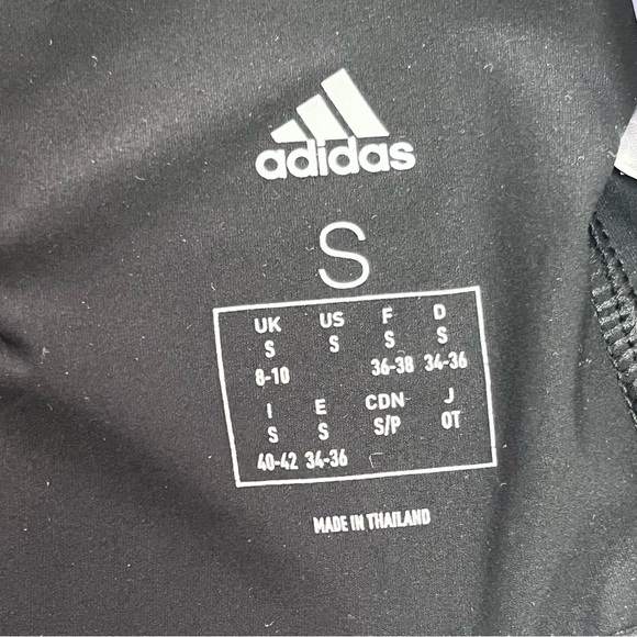 Adidas X Peloton black crop top size small - Picture 6 of 8